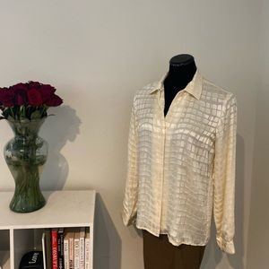 Jones NY satin blouse